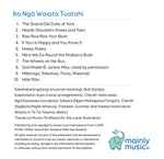 Ko Ngā Waiata Tuarua mp 3 - for centres